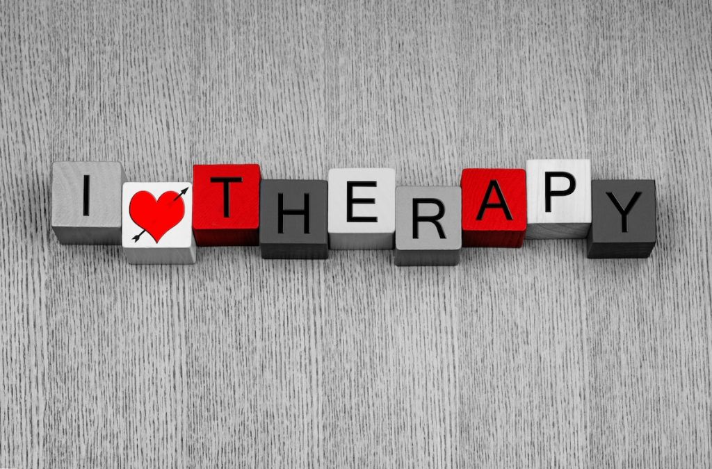 I Love Therapy - sign for therapists, psychology, psychiatry, mental health and sanity!